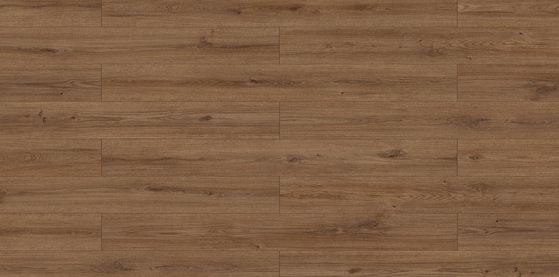 UberWood Mid Brown Oak Laminate Flooring Flooring