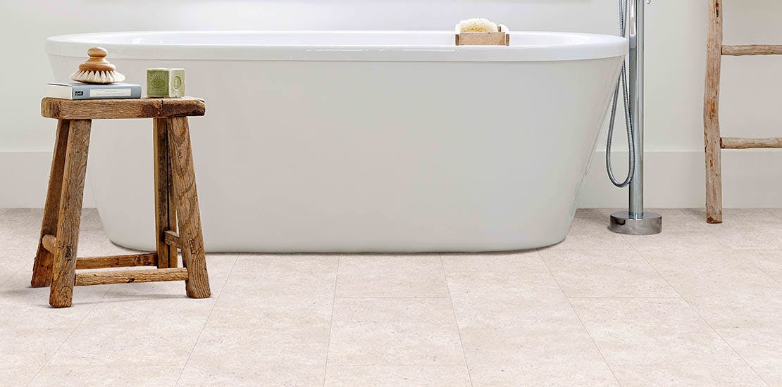 Sirona LVT Tiles in bathroom