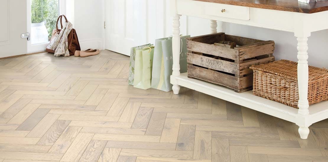 Herringbone Engineered Wood Flooring