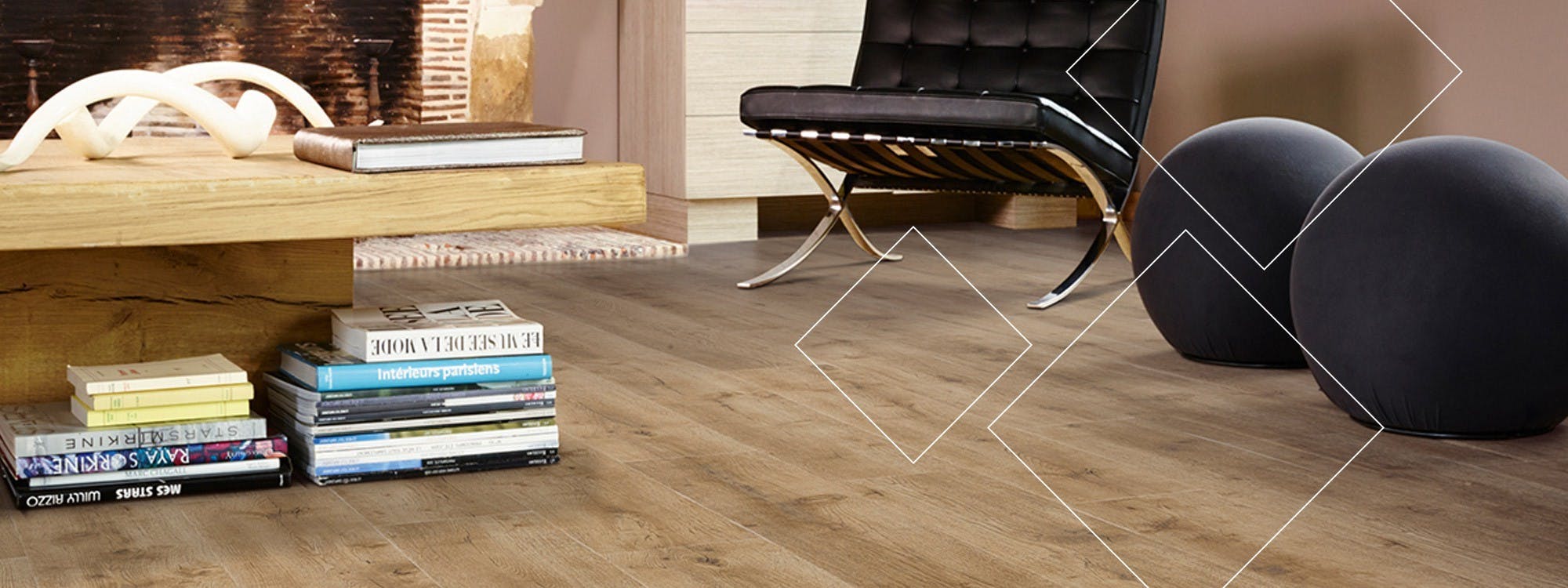 LVT flooring in living room